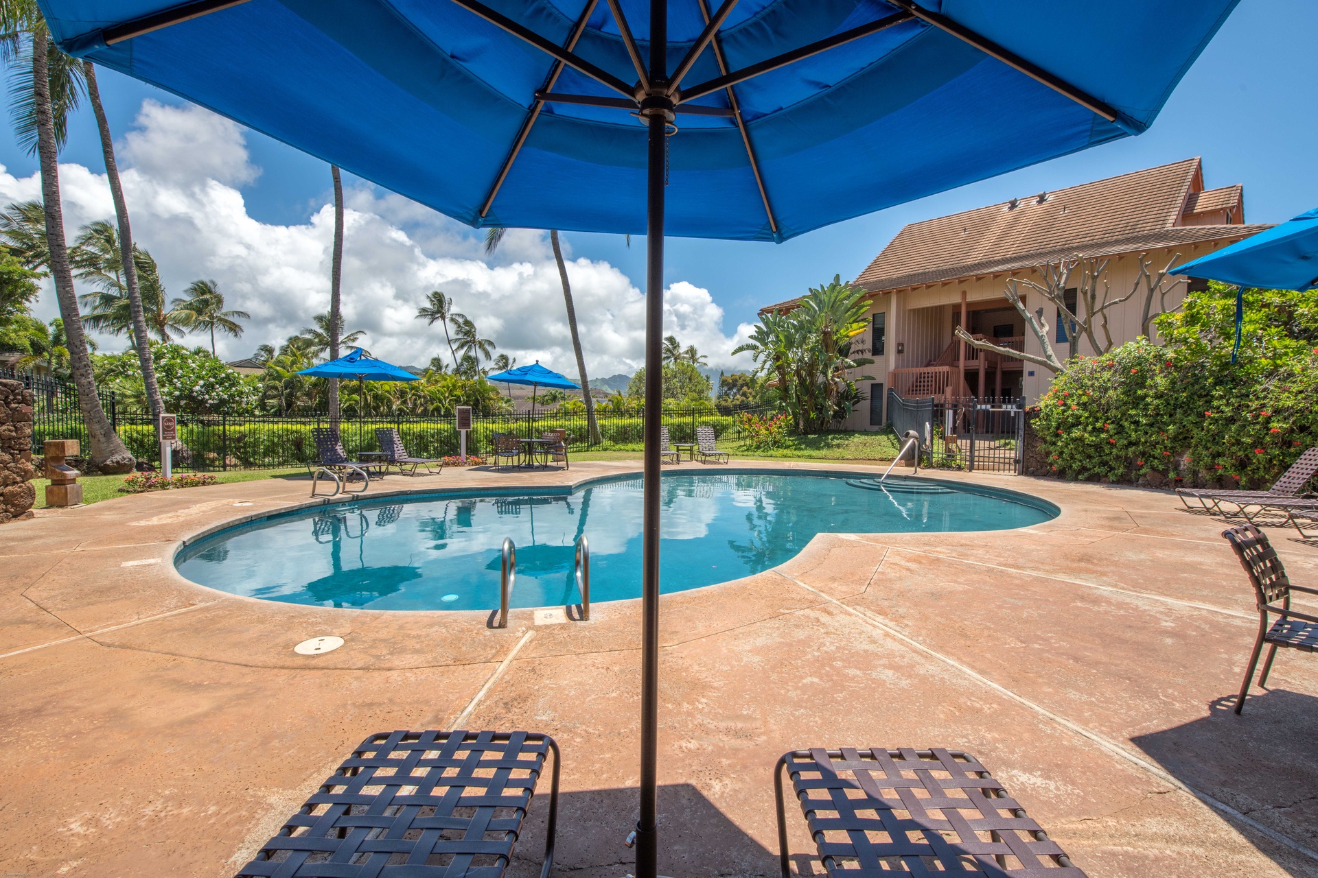Slip into island time at the tranquil Makanui pool