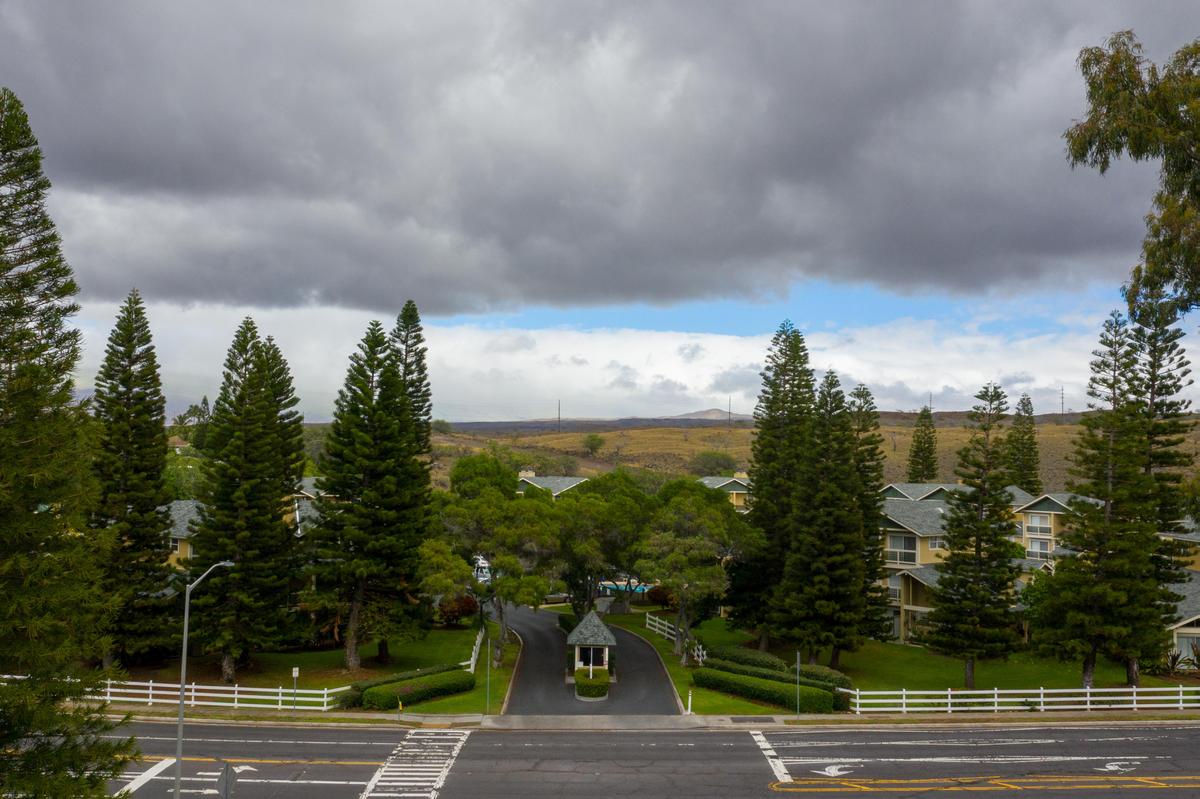 Entry to the property
