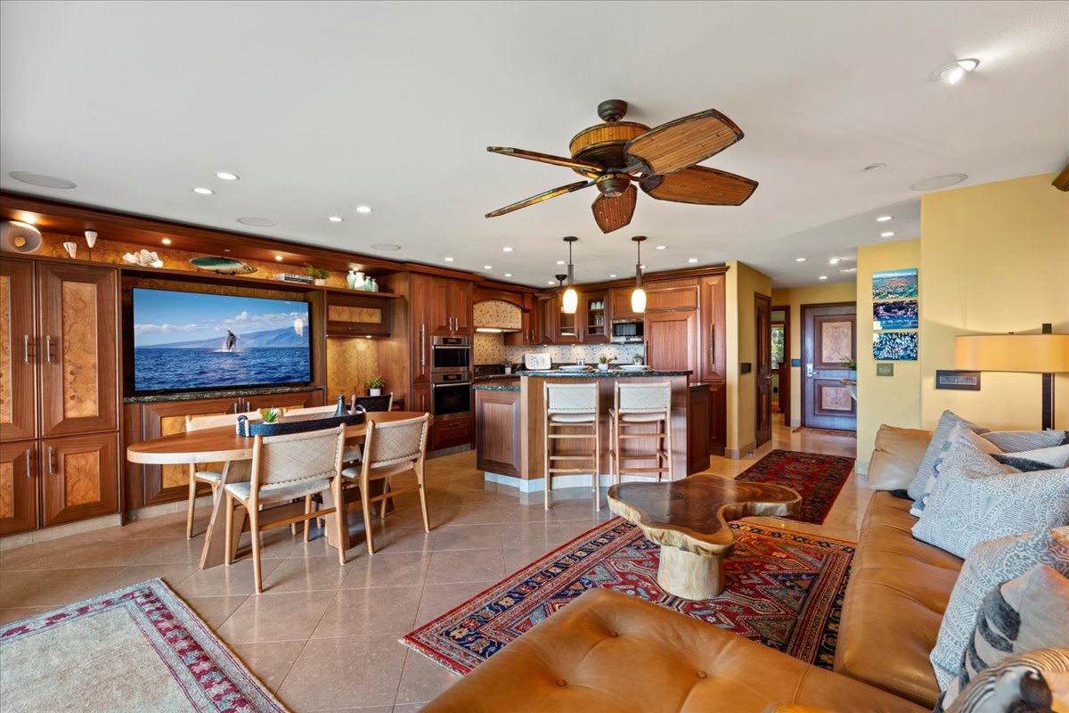 Relax with your favorite movie on the smart tv