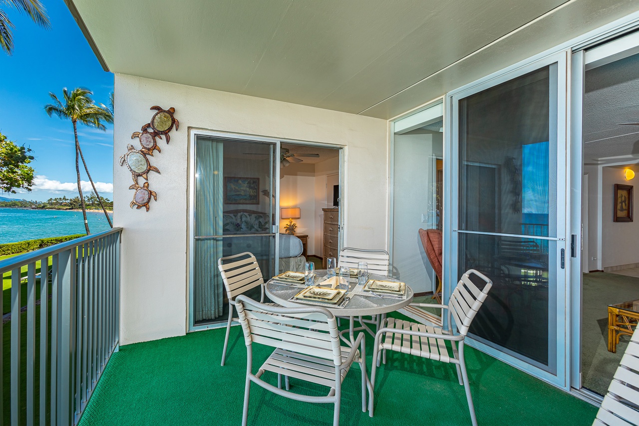 Private lanai w/entry at living room as well as Primary Bedroom