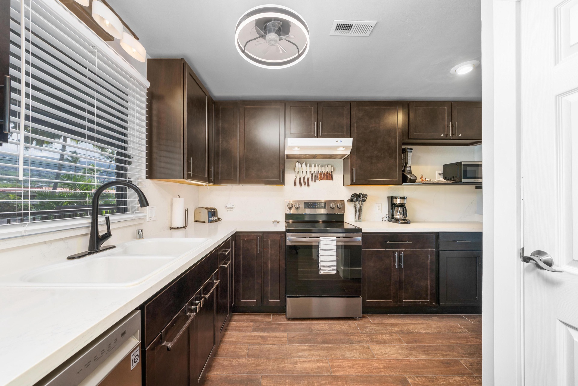 Newly updated kitchen