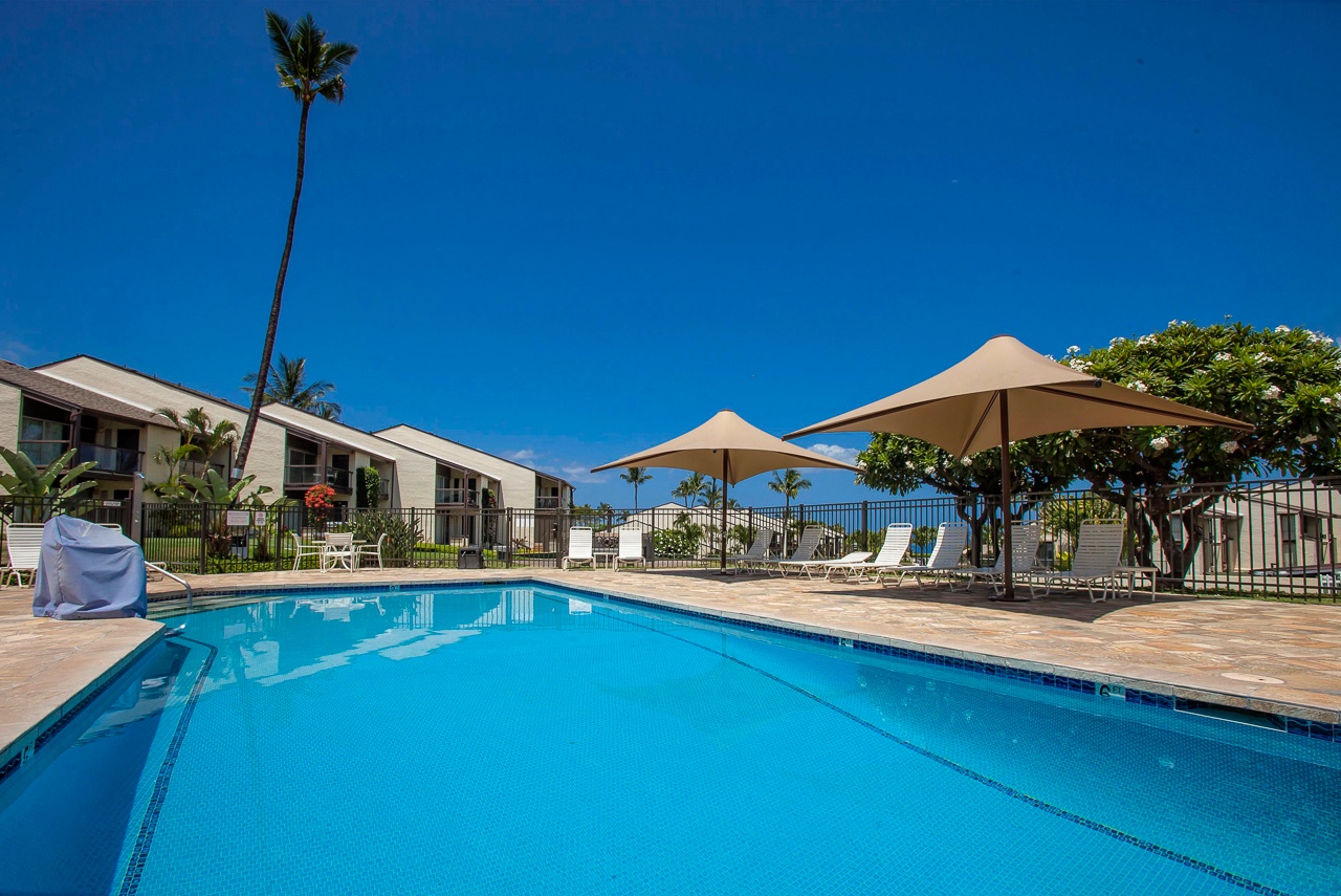 Serene swims at Hale Kamaole under the Kihei sun
