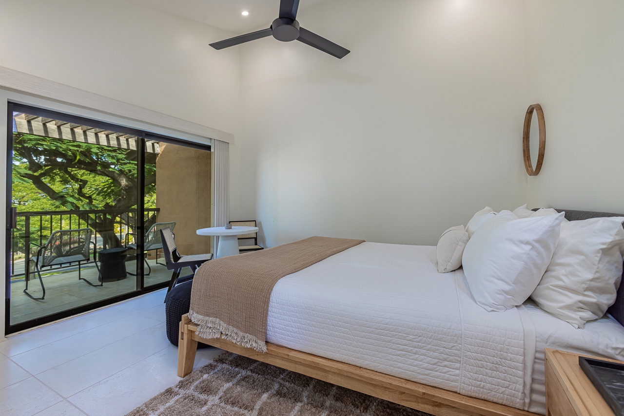 A peaceful suite with direct access to a private lanai