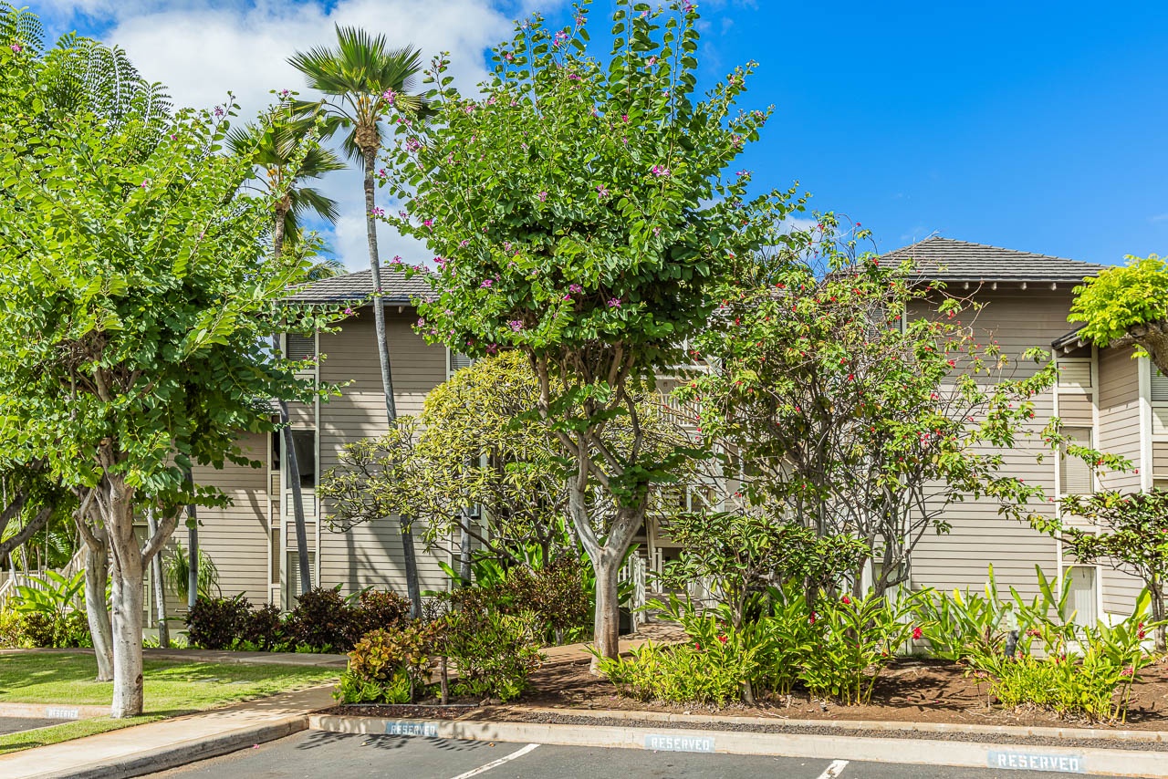 Tranquil surroundings complement the building design