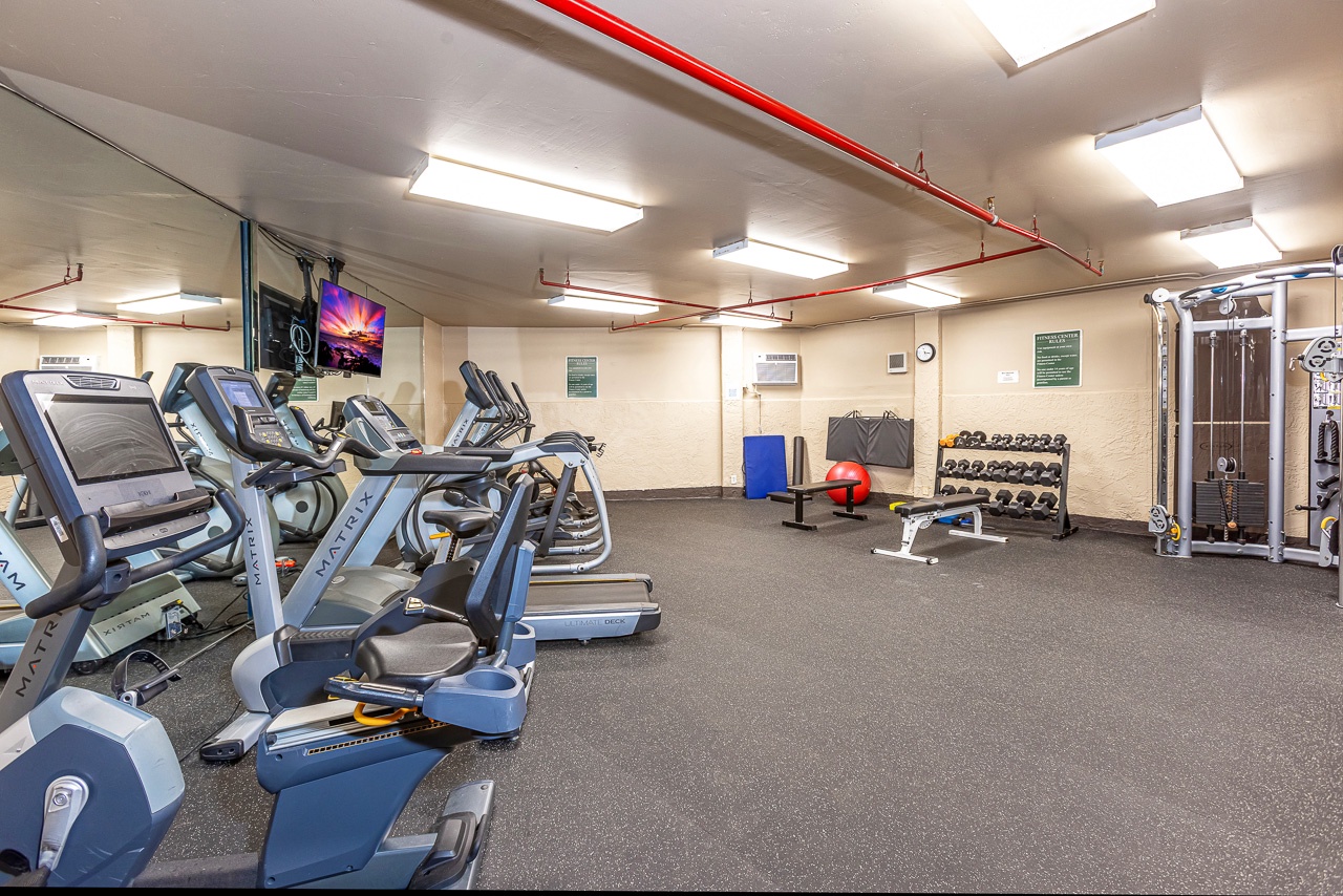 Stay active in your spacious fitness center to keep you energized throughout your stay.