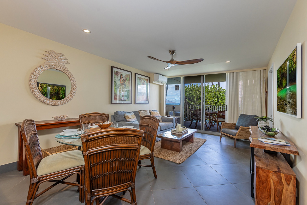 Open floor plan for comfortable entertaining