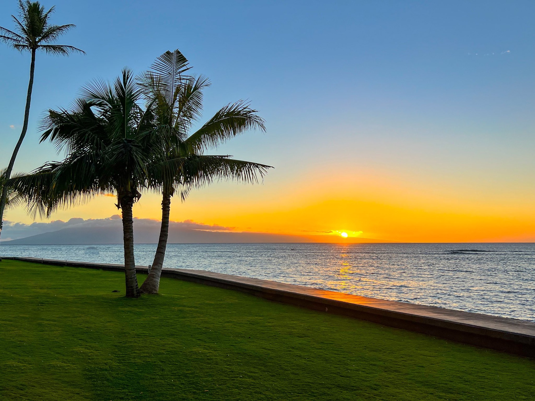 The property's oceanfront grounds offer stunning sunset views. A tranquil backdrop for your tropical escape.