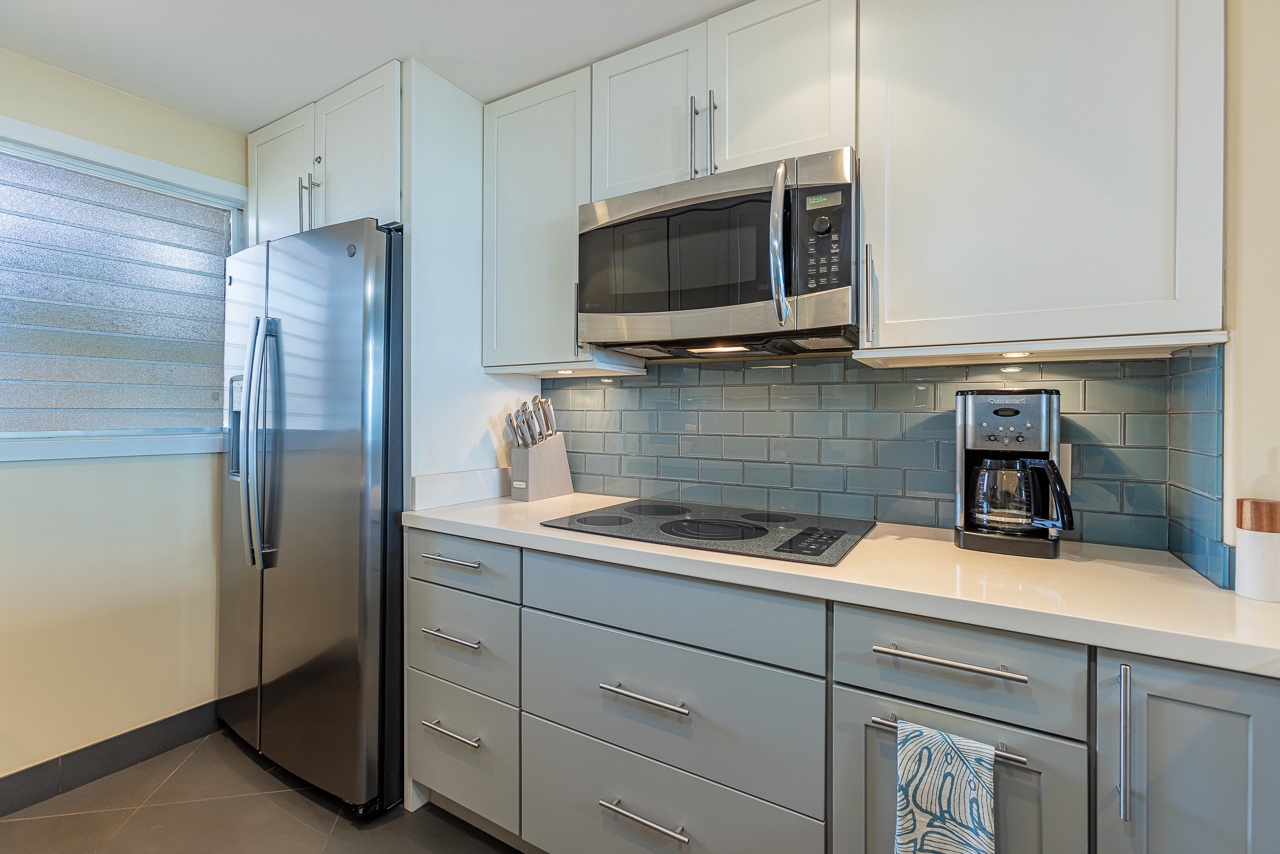 Fully equipped kitchen