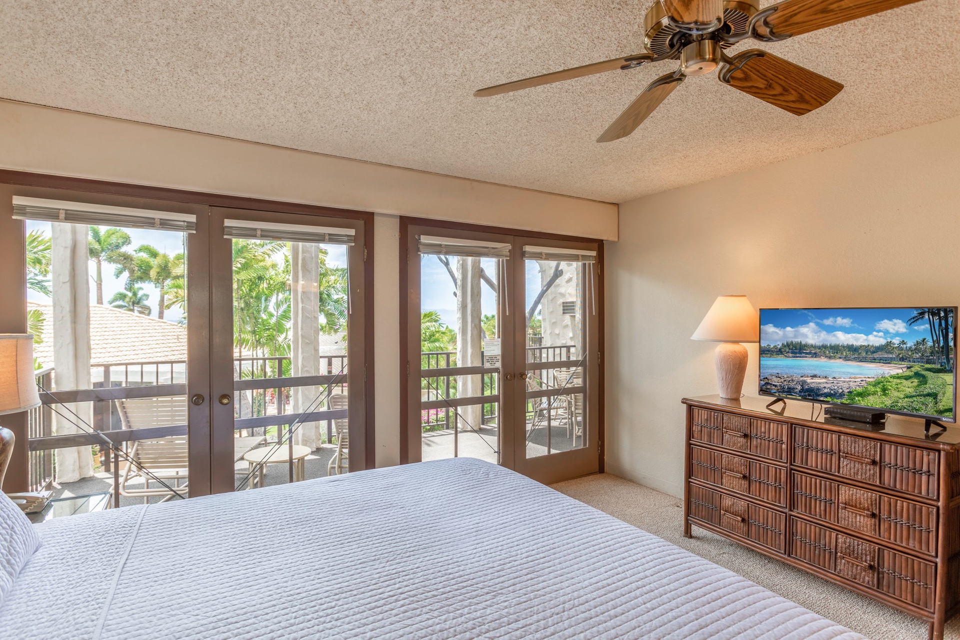 Enjoy the views from your bedroom
