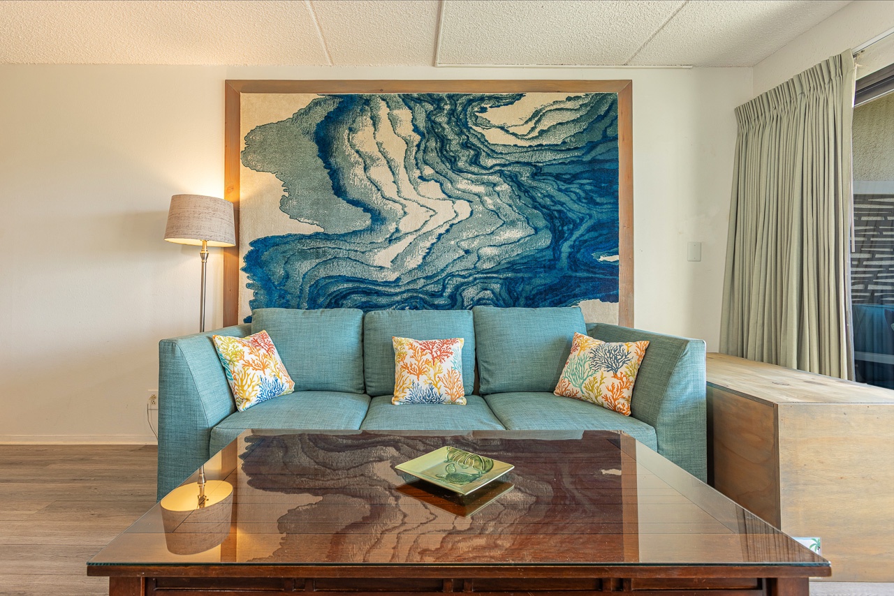 Sofa sleeper doubles as comfy lounging and extra sleeping space