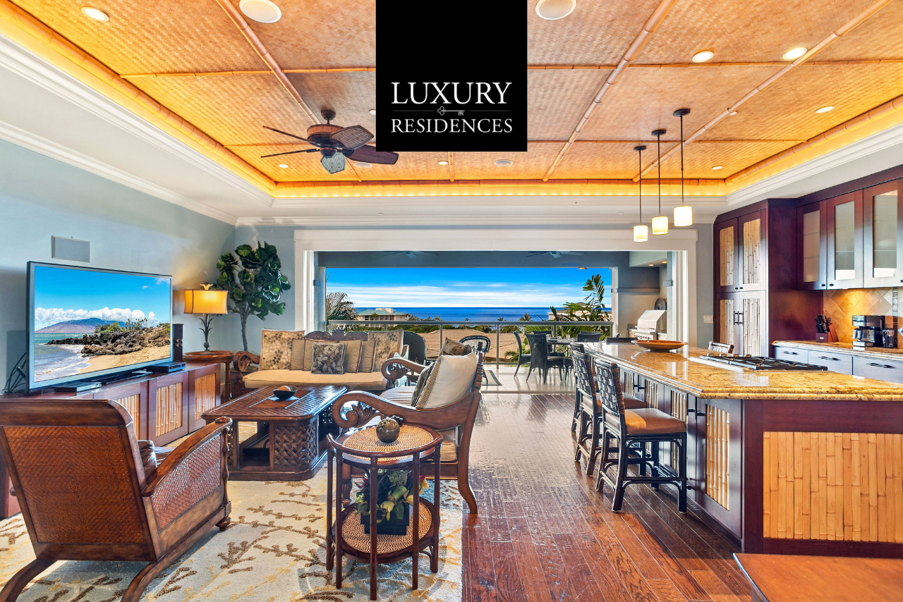 Upstairs Slide pocket doors provide an ongoing experience of grandeur.