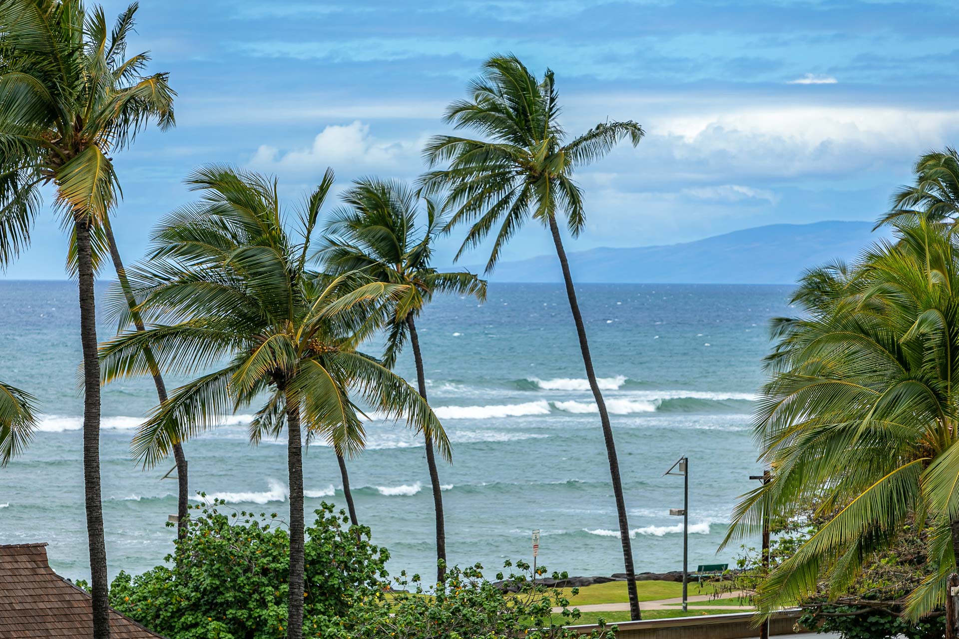 Hear the ocean waves from your lanai every morning