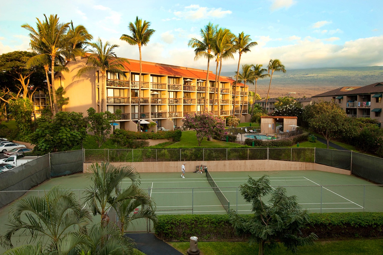 Active days made better with resort tennis courts