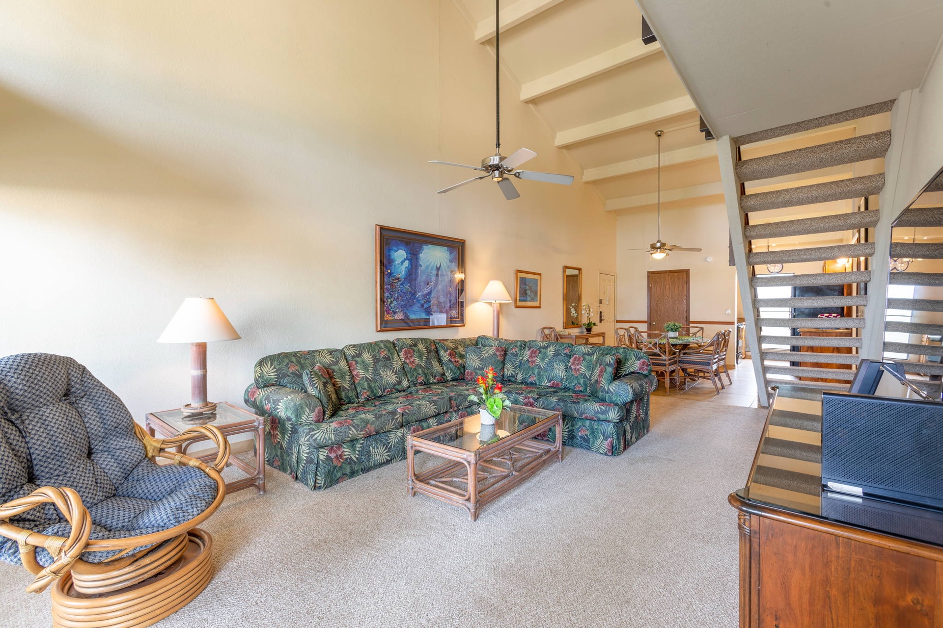 Enjoy this spacious living room with your family