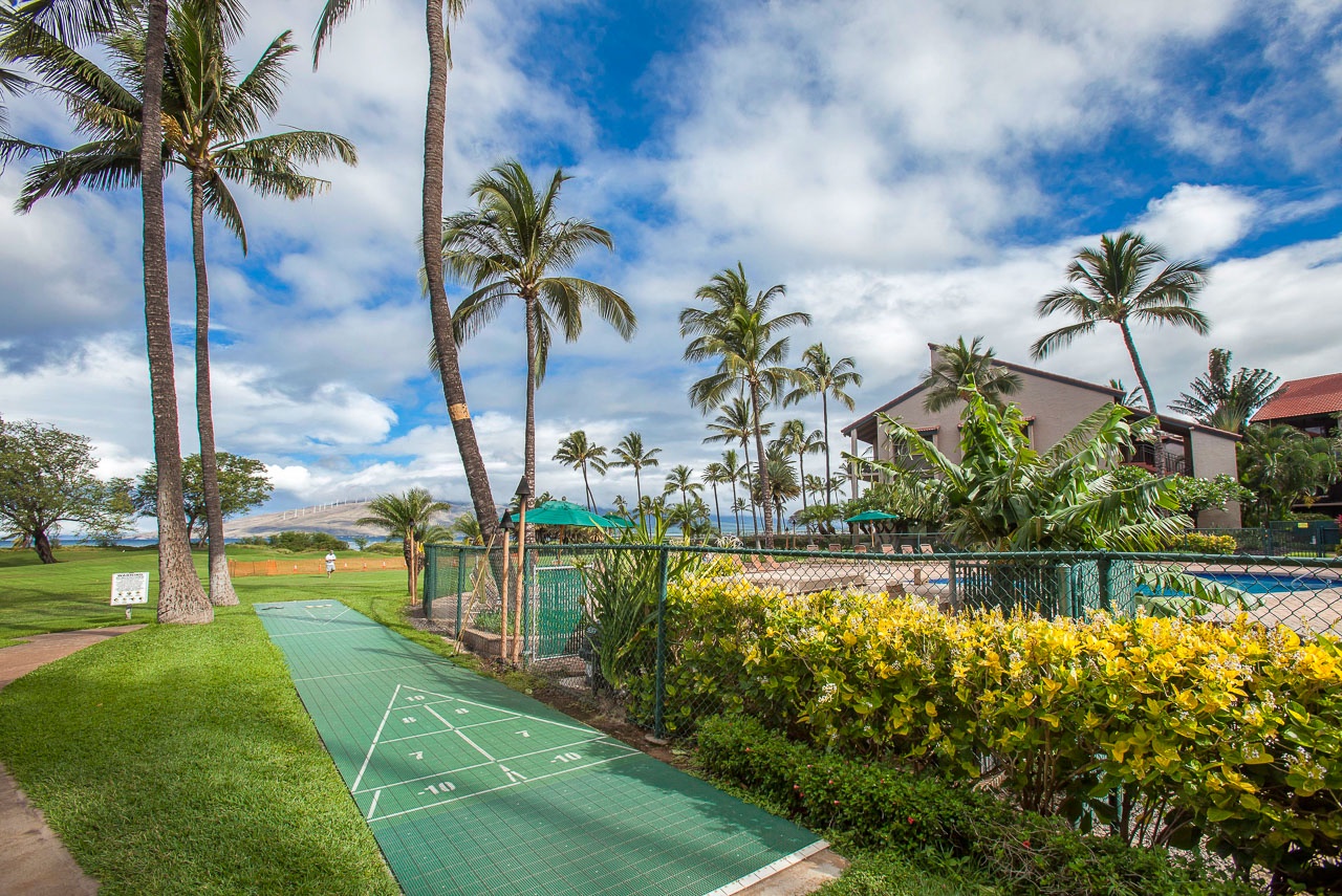 Shuffleboard as well as a 5 hole putting green located onsite.