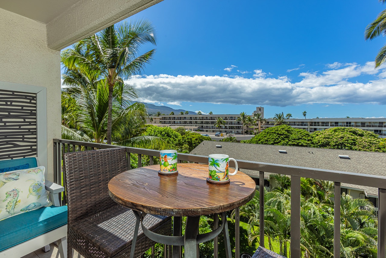 Golden sunsets and ocean breezes from your private island perch