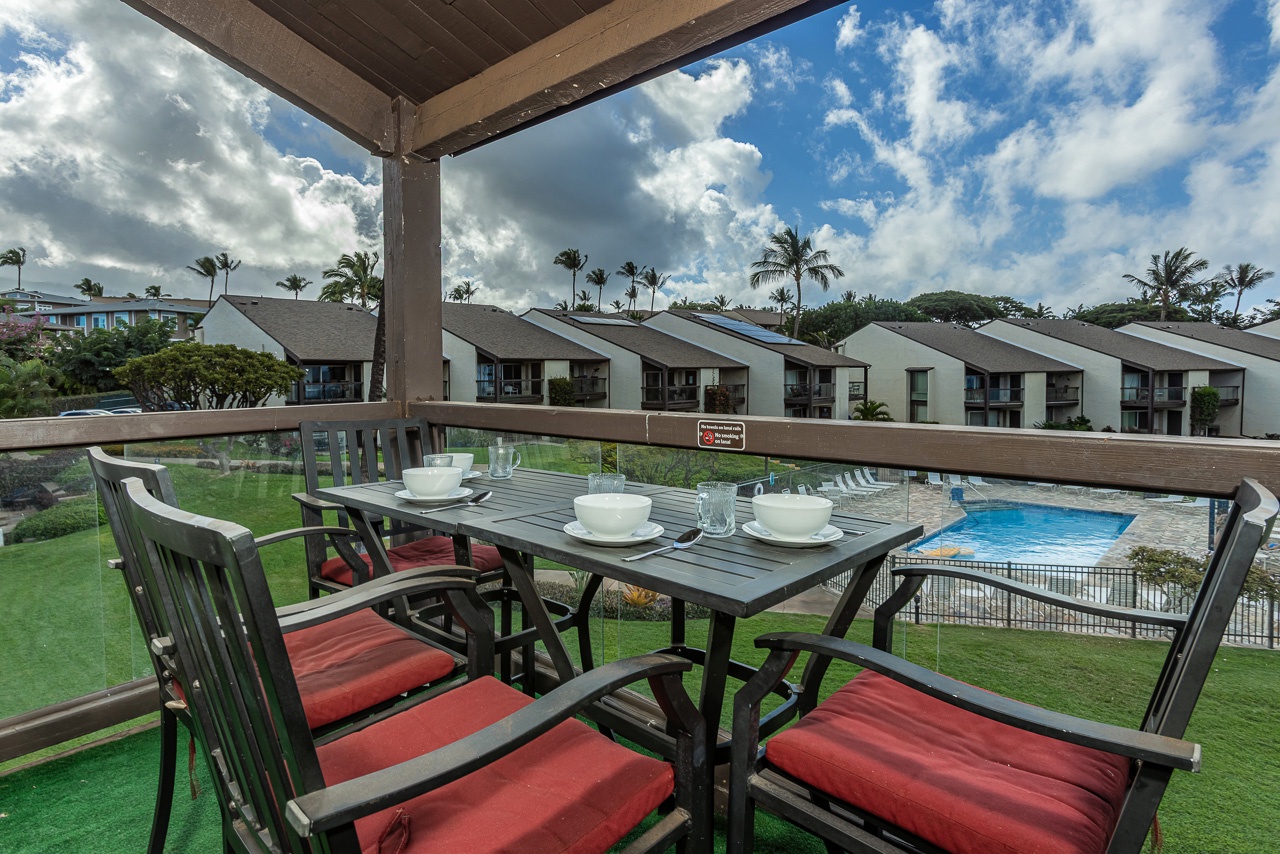 Island breezes and tropical views from your private lanai