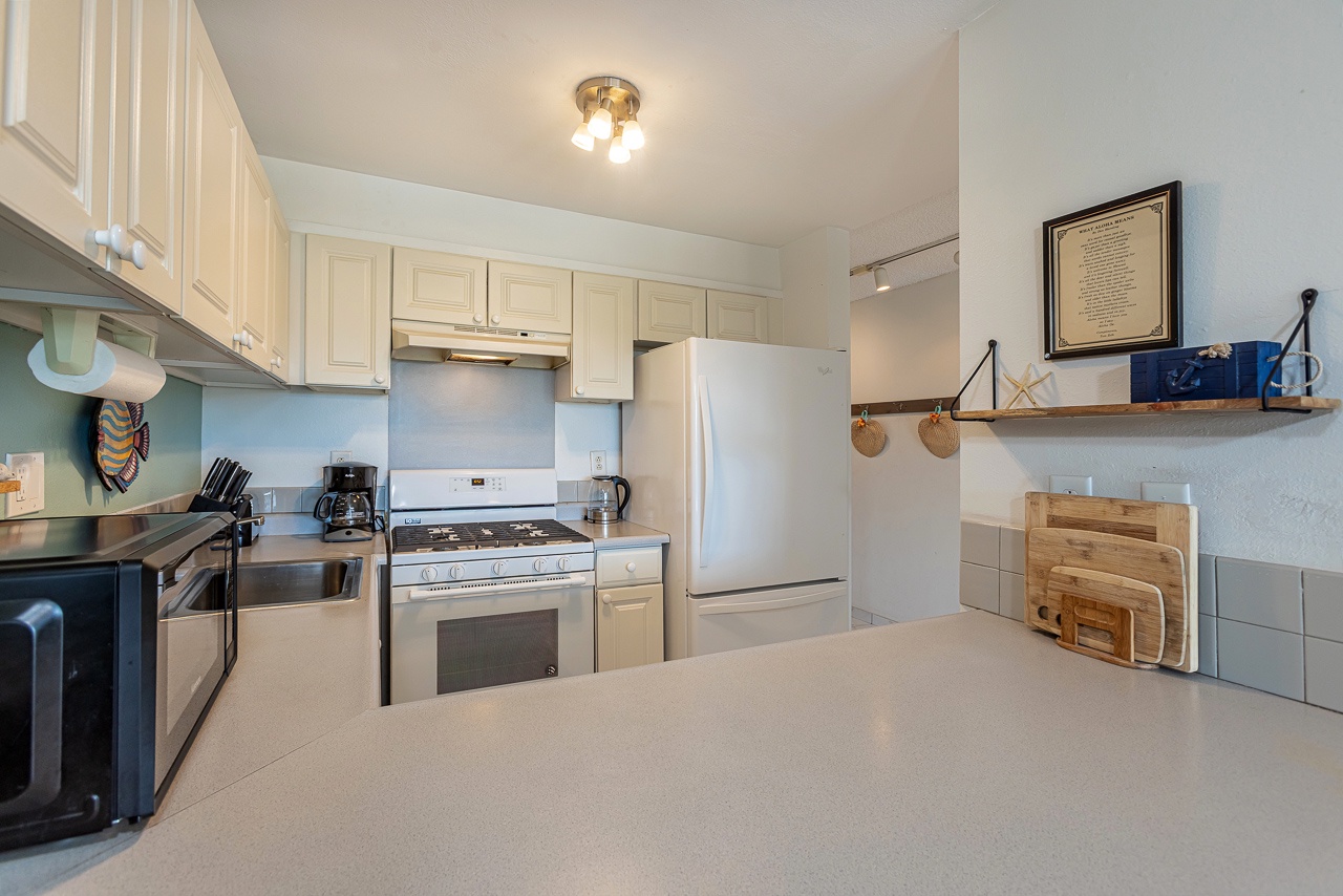 Whip up favorites in your private Maui kitchen retreat
