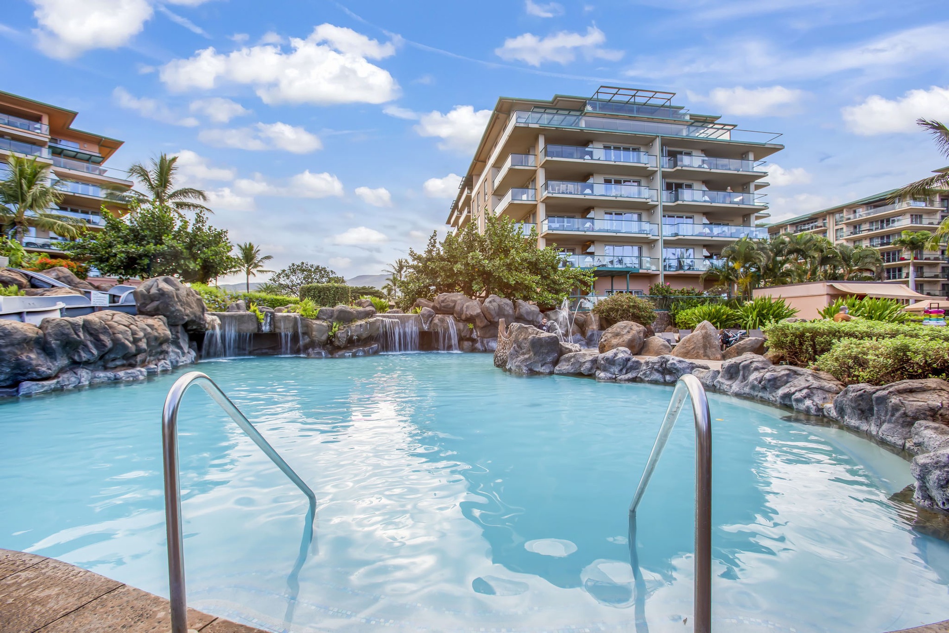 You'll always find the perfect spot to cool off beneath the Maui sunshine.