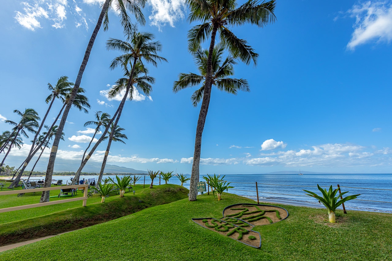 Sweeping views across Sugar Beach Resort’s 4.5 acres