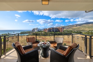 Step into paradise with panoramic ocean and resort views from your private 11th-floor retreat.