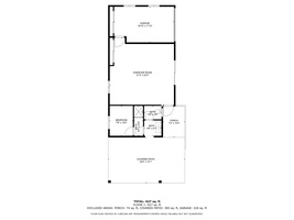 Private gym and garage space tucked away in the estate’s rear structure.