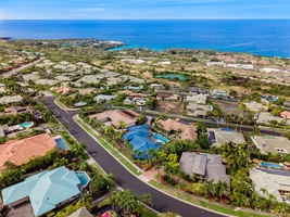 Aerial shot of the location.