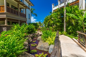 Beautiful Gardens and Walkways with Brightly Colored Flowers Throughout...