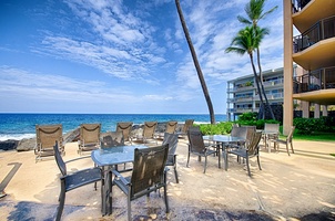 Outdoor dining area for your enjoyment