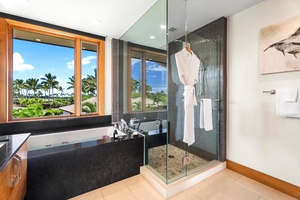 Enjoy a spa-like ensuite bath with walk-in shower and luxurious finishes.