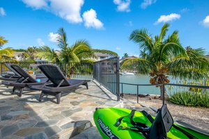 This oceanfront location is perfect for sunbathing, relaxing, or launching into island adventures.