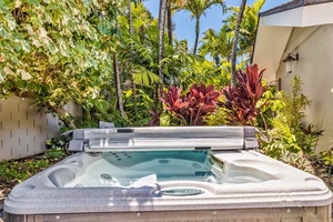 Relax and unwind in your private hot tub  