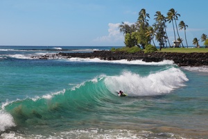 Ride the waves or watch bodyboarders in action at Brennecke's Beach, a thrilling spot for water sports enthusiasts.
