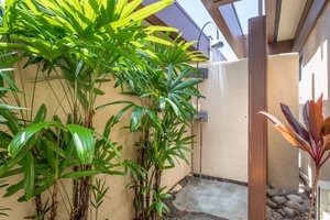 Fourth Bedroom's Private Outdoor Shower Garden.