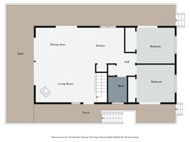 First floor layout.