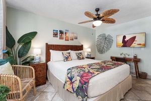 Tranquil second guest suite featuring a plush king size bed for ultimate relaxation – your serene retreat after a day of exploration.