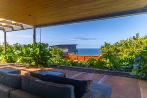 Sit back on the lanai and take in ocean views with a peaceful spot to relax any time of day.