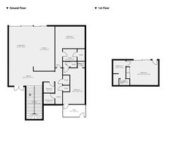 Floor Plan - Ground and 1st Floors