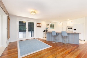 Enjoy a seamless indoor flow from kitchen to lanai, perfect for entertaining or unwinding after the beach.