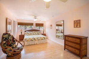 Pool House  Bedroom with King Bed  (Downstairs)