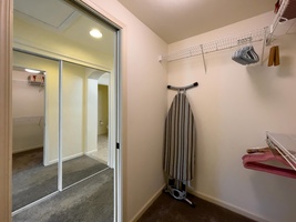 Walk-In Closet in Primary Bedroom