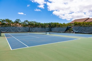 Serve up some fun on the on-site tennis courts at Koa Resort.