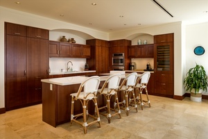 Dining and Gourmet-Style Kitchen with Bar Seating