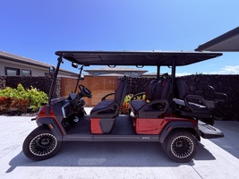 Brand-New Luxury Golf Cart: Cruise the resort in style. The villa now includes a brand-new 6 seater golf cart, perfect for easy trips to the beach club, dining, and shopping.