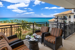Sip your morning coffee on your private balcony while gazing at stunning ocean views and swaying palms.