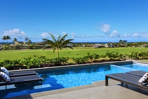 Private pool and hot tub