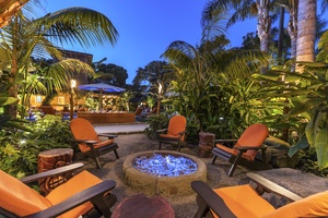 Grab your deserts and gather around the fire pit after dinner.