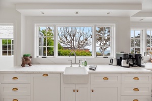 Kitchen with ocean view is the cherry on top.