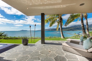 Downstairs bedroom lanai.