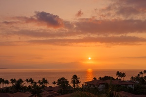 Sunsets Astound Throughout the Year at Wailea Beach Villas